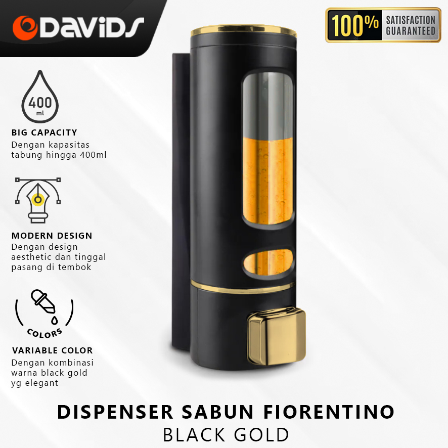 Dispenser Sabun Cair Tempat Kamar Mandi Wastafel Cuci Tangan BG-F50