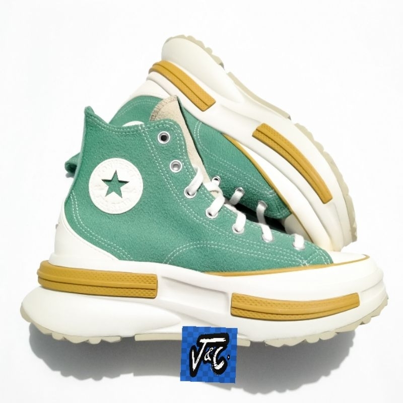 Converse Run Star Legacy CX Textured Workwear Textiles Platform Algae