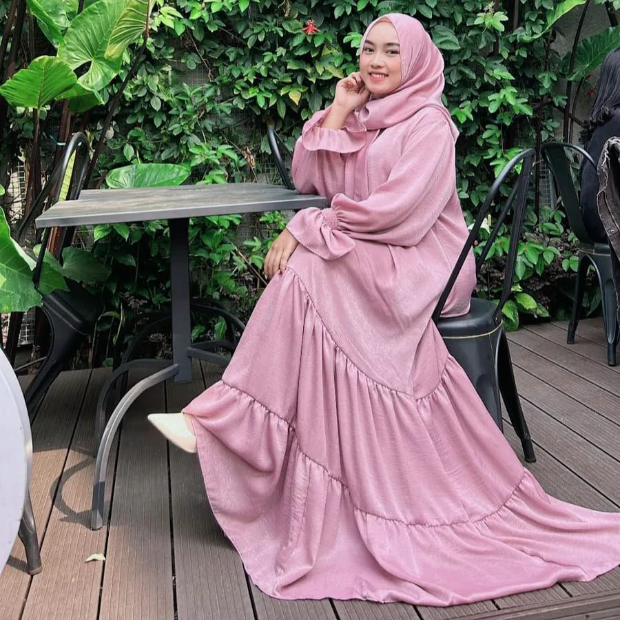 Noora abaya // gamis abaya turkey remaja mewah import terbaru 2023 || baju dress wanita kekinian