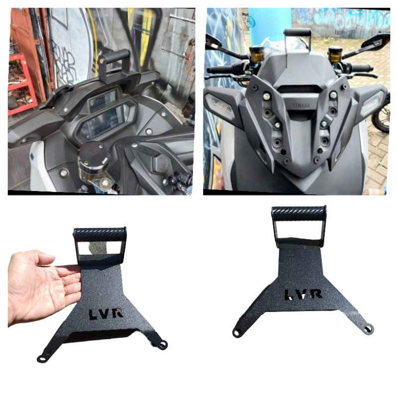 Bracket GPS xmax new 2023 dudukan bracket hp xmax new 2023