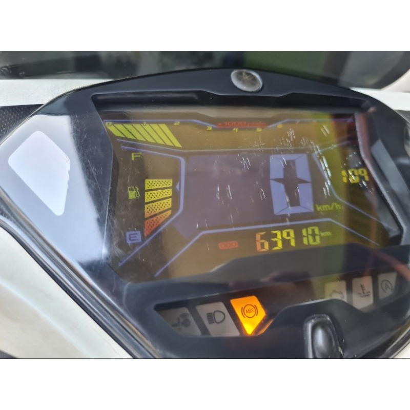 Costume/service sunburn speedometer aerox
