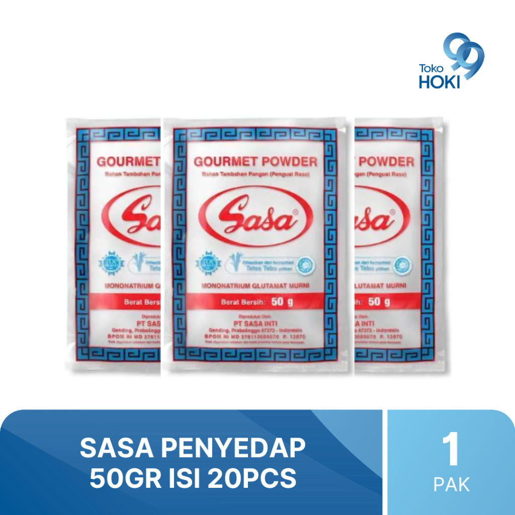 

SASA PENYEDAP 50GR 1PAK ISI 20PCS