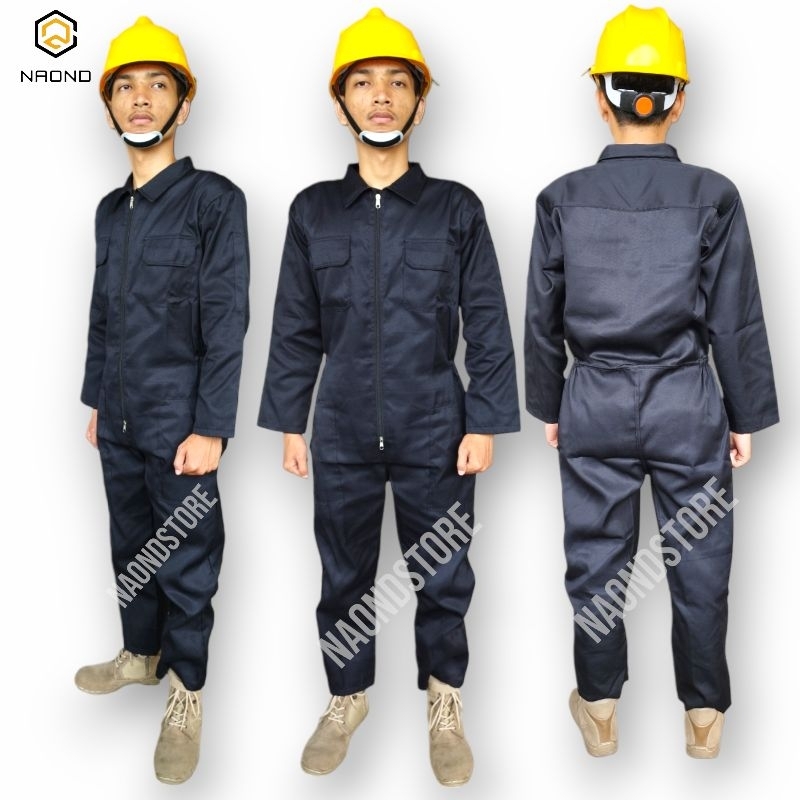 Wearpack katelpak / Coverall safety Seragam Kerja Proyek murah