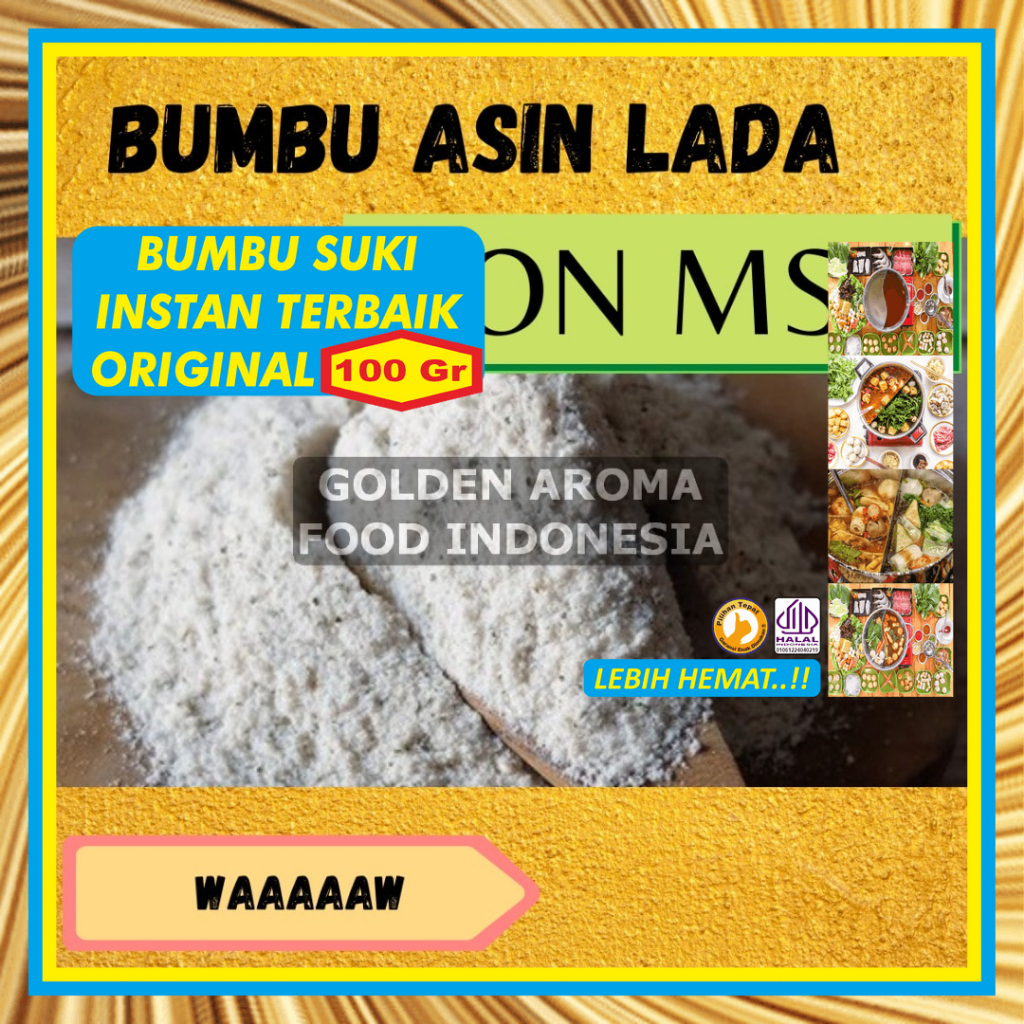 

Bumbu Hotpot Instan Asin Lada Non MSG 100Gr Sample Rasa Salt and Pepper Kecil Tanpa MSG Kecil Halal Suki Steamboat Shabu Sabu Kuah Soup Original Stemboat Steambot Steamboot Sukiyaki Grill Bakar Instant Gafi Murah Enak Terbaik Premium Promo Rekomendasi