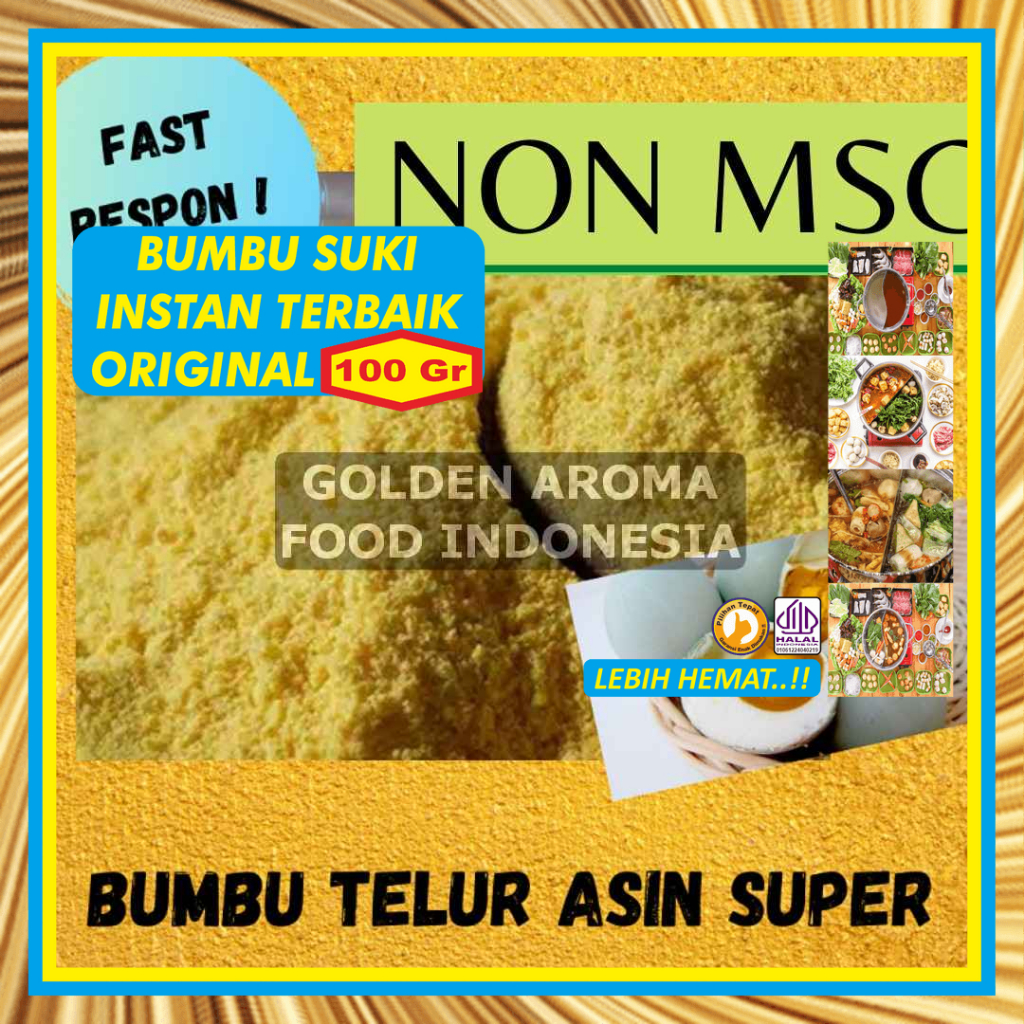 

Bumbu Hotpot Instan Telur Asin Super Non MSG 100Gr Sample Telur Asin Super Kecil Tanpa MSG Kecil Halal Suki Steamboat Shabu Sabu Kuah Soup Original Stemboat Steambot Steamboot Sukiyaki Grill Bakar Instant Gafi Murah Enak Terbaik Premium Promo Rekomendasi