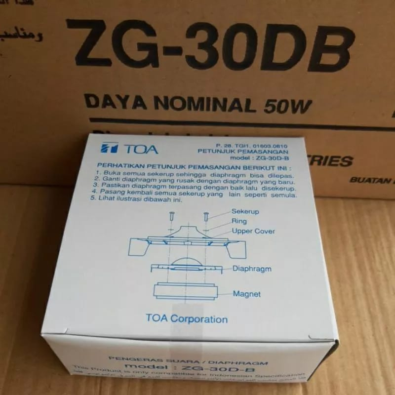 SPUL TOA ZG - 30DB SPUL MEMBRAN SPEAKER CORONG TOA ORIGINAL