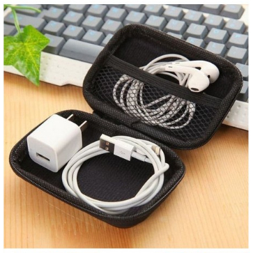 Dompet Case Earphone Charger Pouch Serbaguna