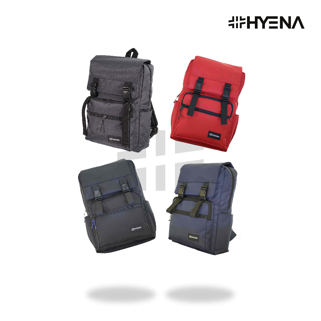 HYBRAND x Hyena [488] - TAS RANSEL HYENA TAS NAMA BACKPACK UNISEX IMPOR TAS KULIAH TAS KERJA GOOD QUALITY