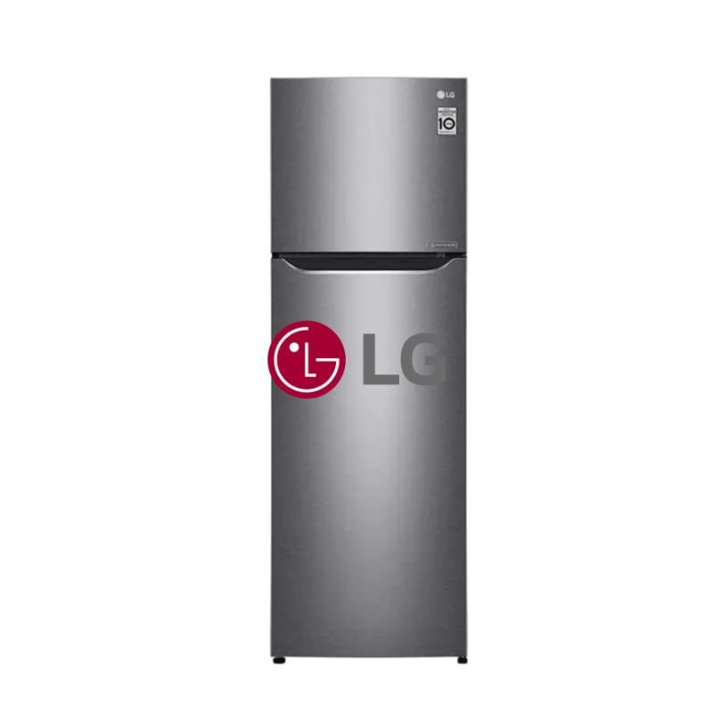 LG kulkas 2 pintu GN B272SQCB 272 Liter Inverter