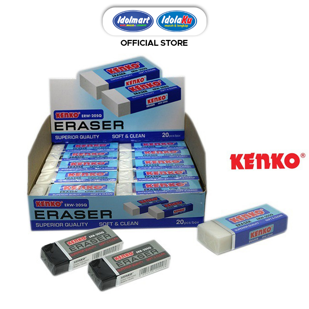 

IDOLMART Penghapus Pensil Kenko ERB-20SQ / pcs