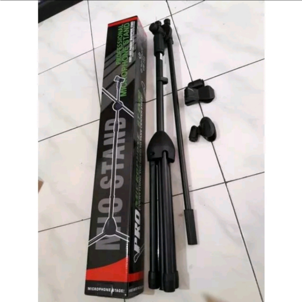 STAND MIC LANTAI PANJANG CRIMSON ORIGINAL