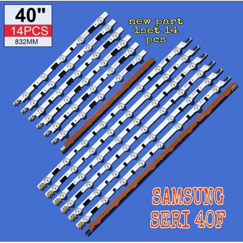LAMPU LED BL SAMSUNG 40F UA40F5150 UA40F5000 UA40F6400 UA40F5300 UA40F6100 40F5150 40F6400 40F5000 4
