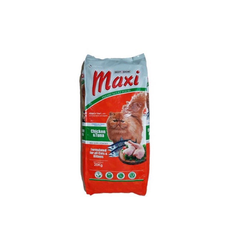 Makanan Kucing Maxi Pakan Kucing Kering Premium Maxi Adult Kitten MAXI CAT FOOD Maxi Dry Food Cat MAXI CAT FOOD