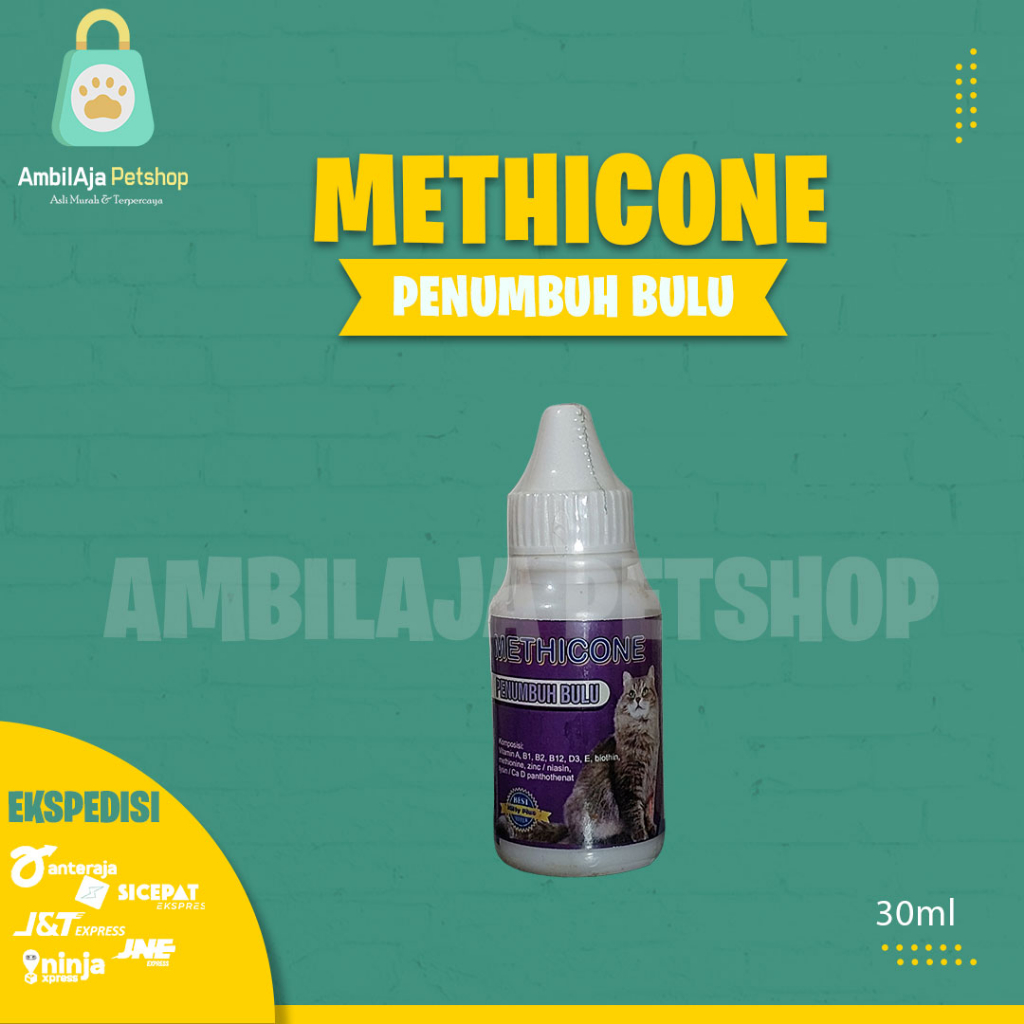 Penumbuh bulu kucing METHICONE