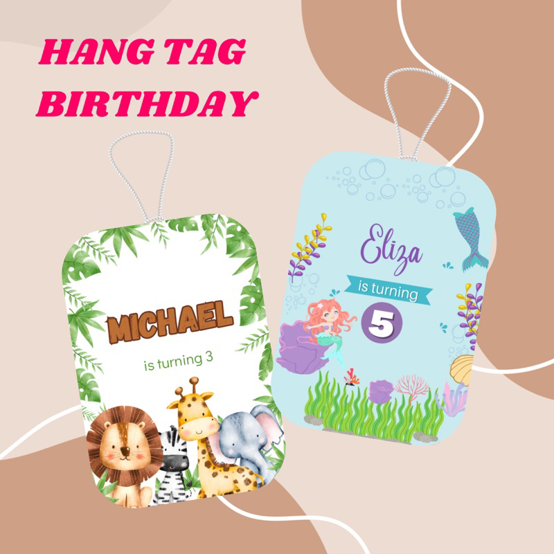 HANG TAG ULANG TAHUN / BIRTHDAY CUSTOM