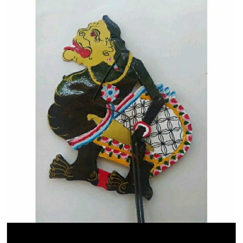 wayang kulit kertas Semar 40 cm