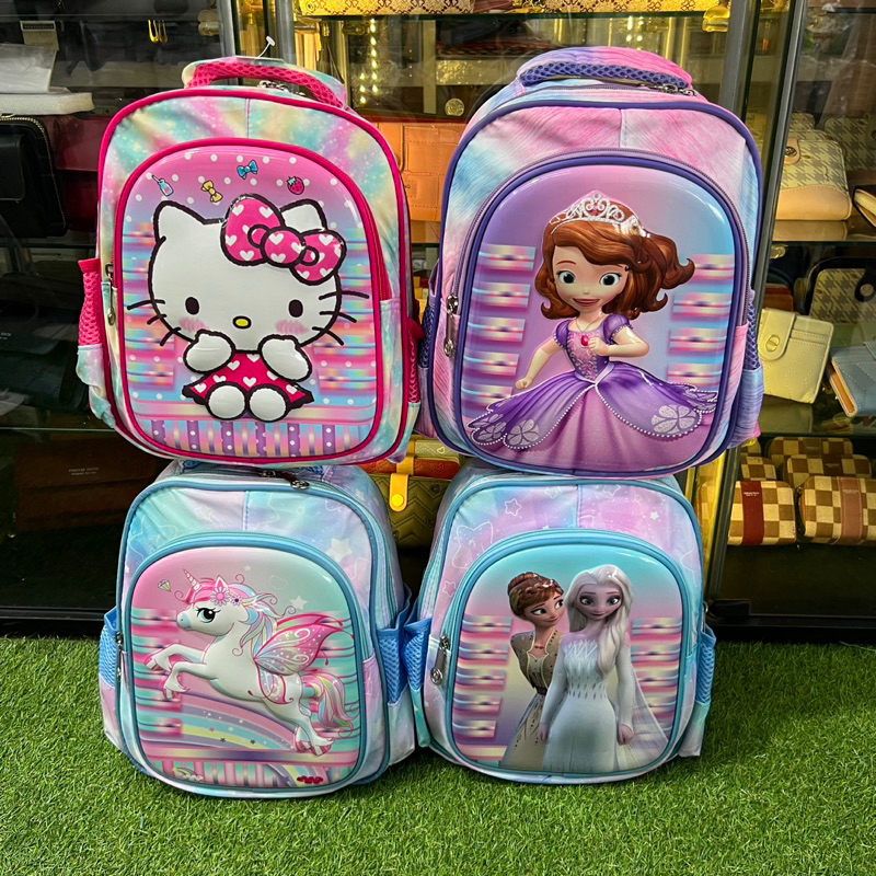 Ransel anak paud 688 cewek ransel tk cewek ransel anak sekolah sofia kuda poni frozen hello kitty