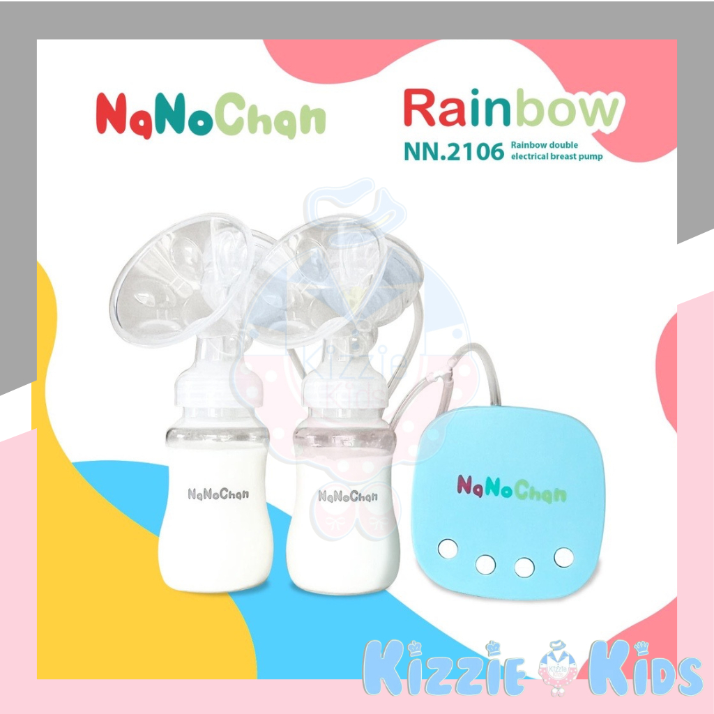 Little Giant NanoChan Rainbow Double Electrical Breast Pump NN.2106 / Pompa Asi