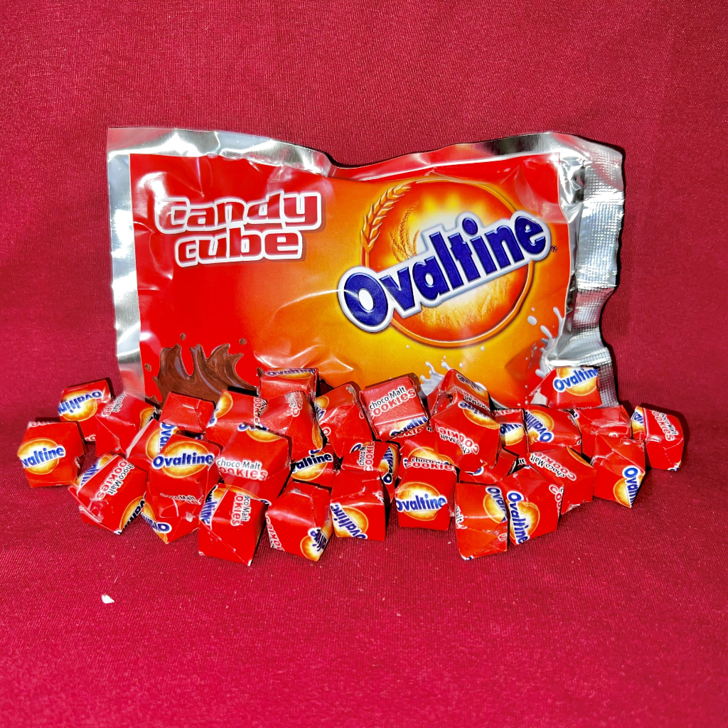 COMALTINE CANDY CUBE OVALTINE CUBE ISI 50 PERMEN KOTAK COOKIES CRUNCHY