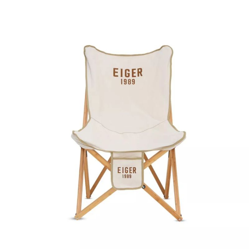 Kursi Lipat EIGER89 Wooden Chair Kursi Outdoorsporty