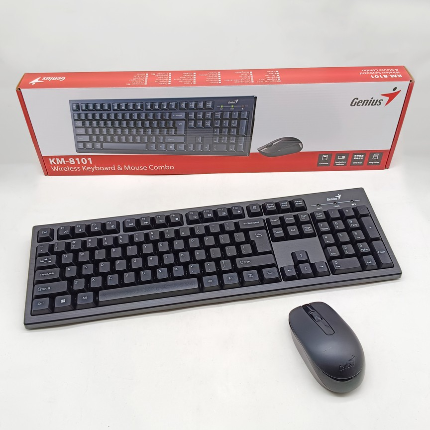 Keyboard Mouse Genius KM-8101 WIRELESS