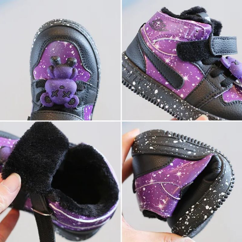 Minipetite Sepatu anak semi boots kasual sepatu boots anak fashion sepatu anak laki laki dan perempuan import sepatu kets import size 21-32 2023SH2301