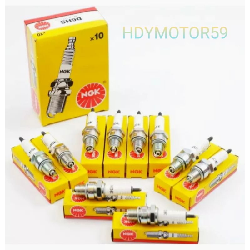 BUSI NGK D6HS UNTUK MOTOR LAMA GRAND ASTREA SUPRA