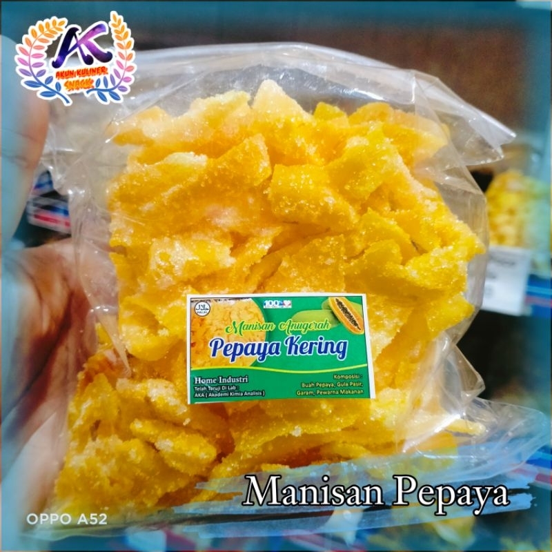 

Manisan Pepaya Kering 200gr