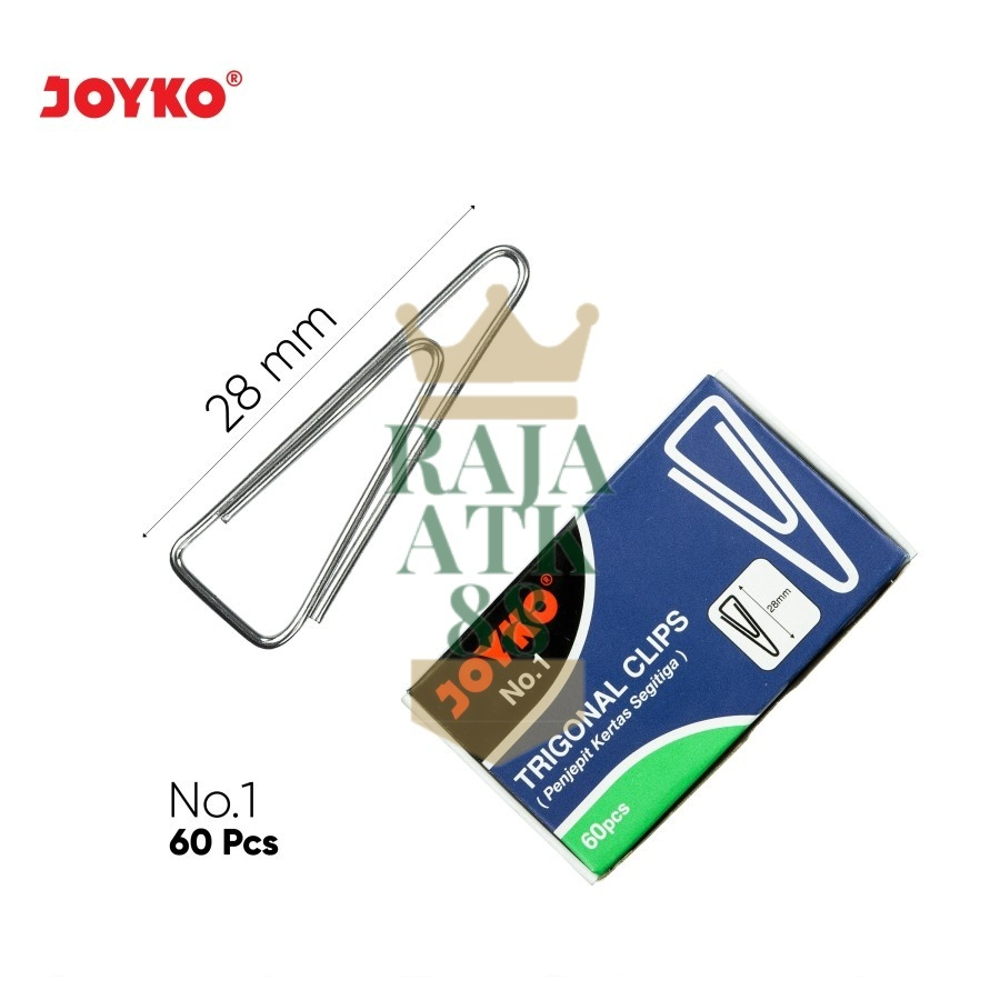 

Trigonal Clips / Klip Kertas No 1 JOYKO