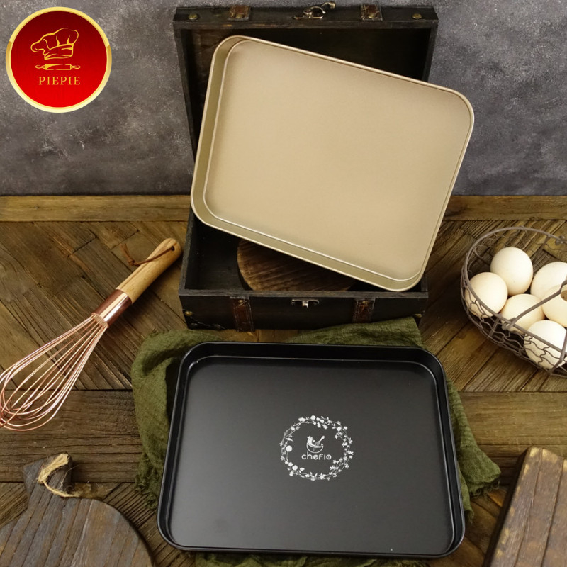 Loyang Persegi Panjang Ekonomis 24cm Anti Lengket/ Loyang Oven