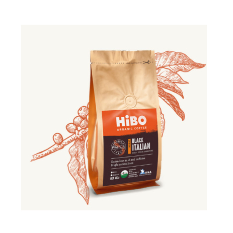 

HiBO Arabica Coffee Black Italian 200 Gram