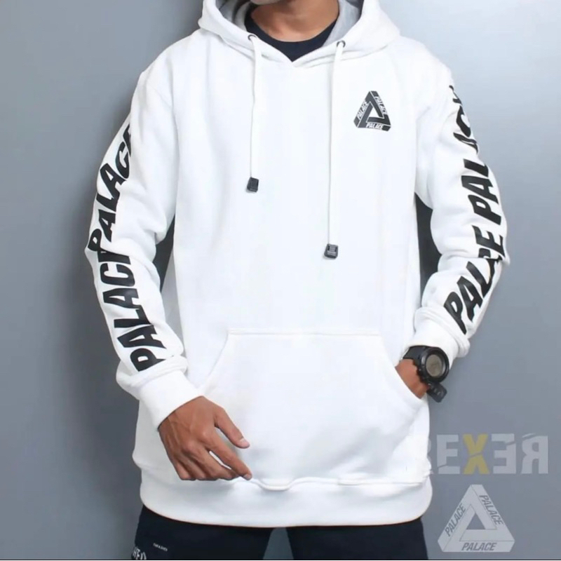 NEW HOODIE PALACE PREMIUM PUTIH SWEATER UNISEX CEWEK COWOK