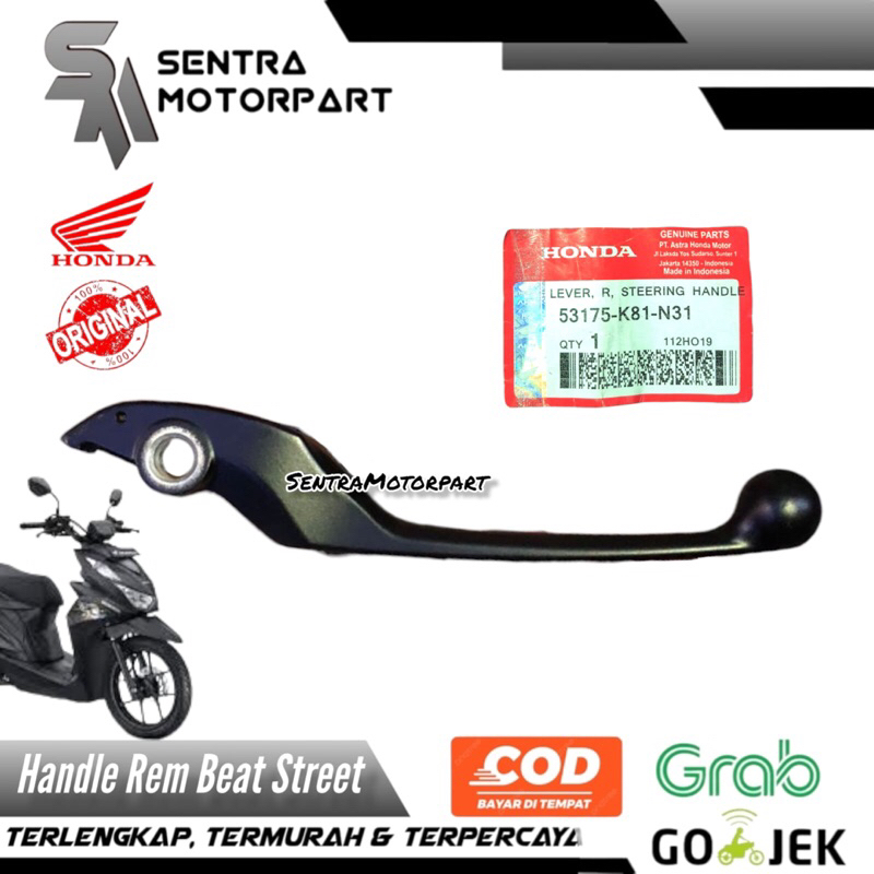Handle handel rem kanan beat street cbs led original