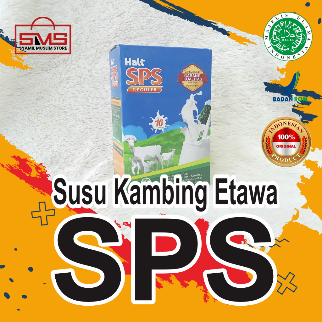

Susu Kambing Etawa SPS 220gr 10sachet - 100% Asli Susu Kambing