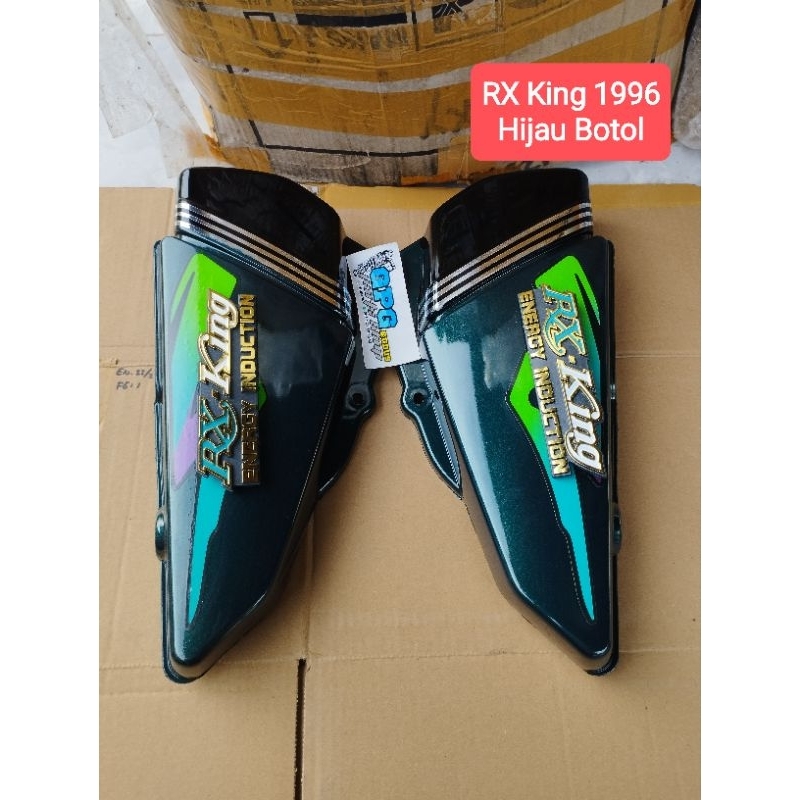 Box Tutup Aki Yamaha RX King 1996 Hijau Botol