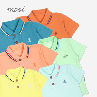 MOOI POLO SHIRT ATASAN KAOS POLO ANAK LAKI-LAKI ATASAN BAJU ANAK LAKI-LAKI 1-8 TAHUN