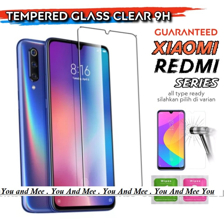 Tempered Glass Full Bening Xiaomi Redmi 12C 10-2022 10-5G 10A 10C A2 A1 9 9i 9A 9C 9T 8 8A 8A Pro 7 7A 6 6A 5 5A 5+ 4 4A 4X 3 3S 3Pro 3X 2 2s 1s Tempered Kaca Clear White Ful Cover Tanpa/Tidak Ada List Hitam Black Not A C T 4G 5G Plus GLossy Original Ori