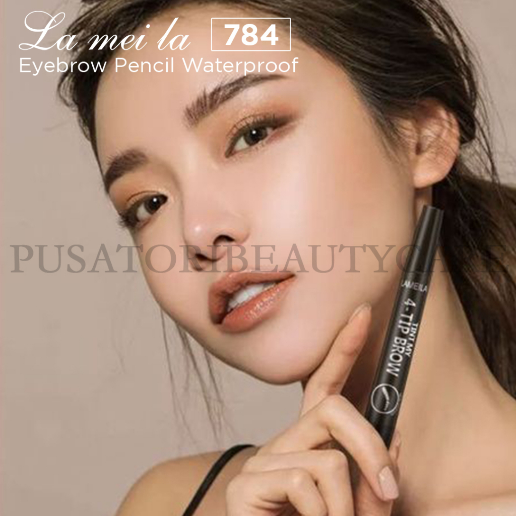 LAMEILA 784 Eyebrow Pencil Four Claw Tint Fork Waterproof Pinsil Alis