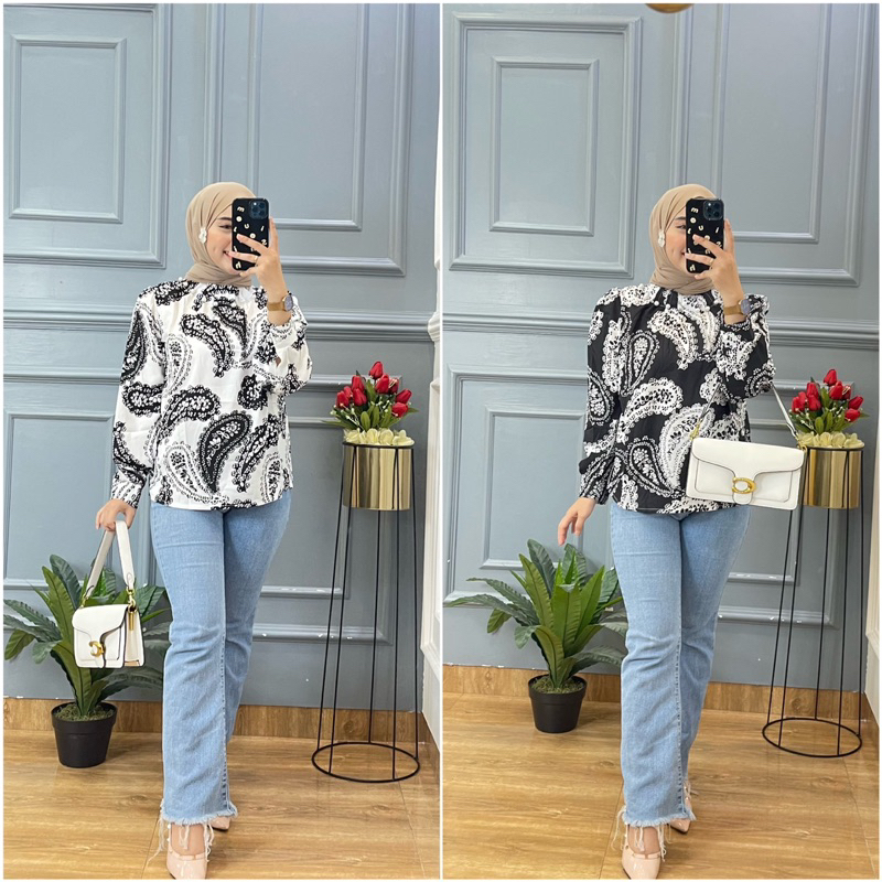 Blouse silk Import