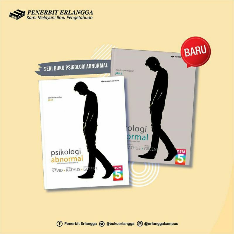 

Buku Psikologi Abnormal Edisi 9 Erlangga jilid 1 dan 2