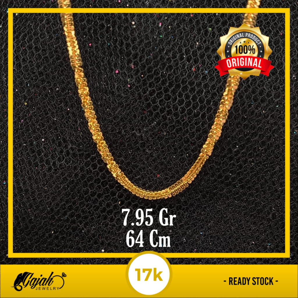 Kalung Panjang Emas 17K - 7.95 Gr Kadar 750 - 5223