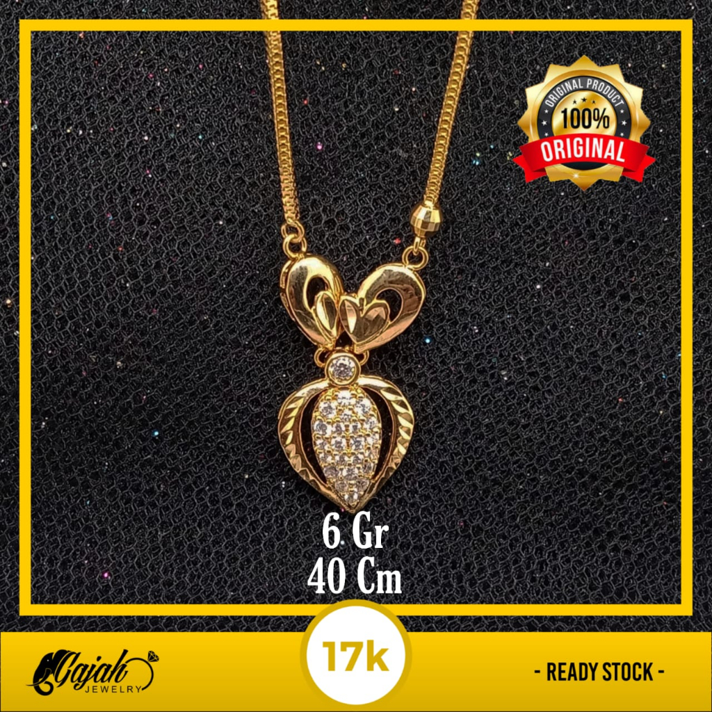 Kalung Emas 17K - 6 Gr Kadar 750 - 5226