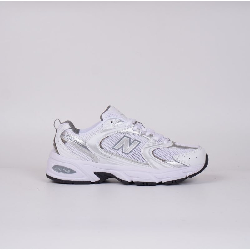 Sepatu New Balance 530 White Silver Metallic