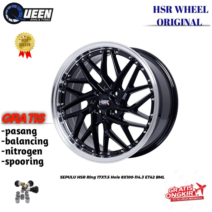 Velg mobil brio,yaris,jazz,avanza,veloz,grand livinia,sigra,calya Ring17