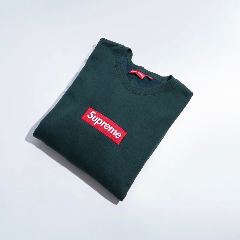 Sup. Dark Pine Green Crewneck