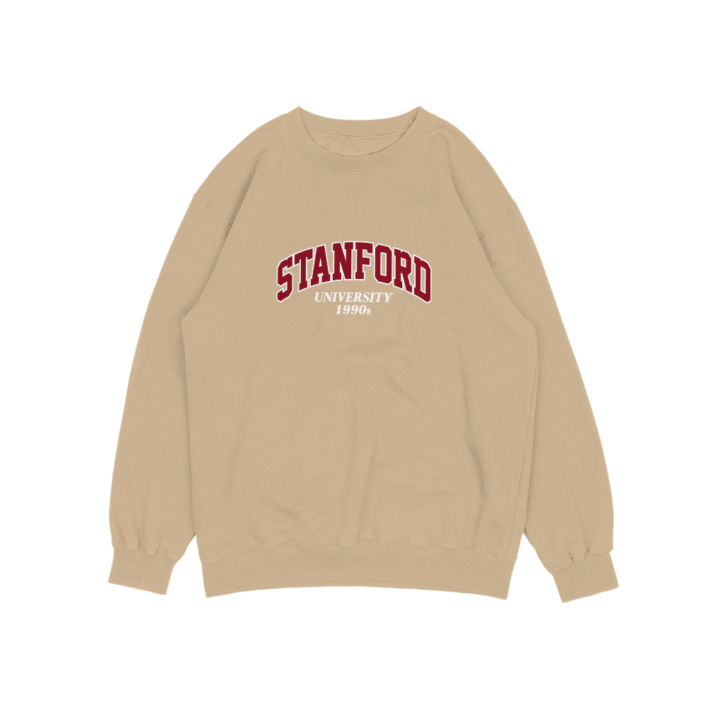 STANFORD UNIVERSITY SWEATER CREWNECK PRIA WANITA Size M-XXL