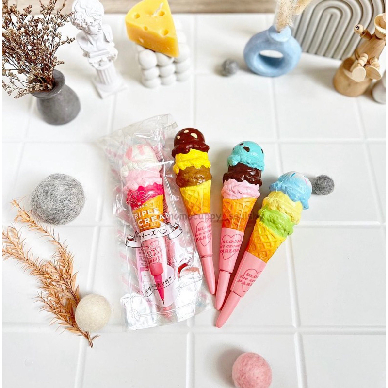 SQUISHY LICENSED TRIPLE ICE CREAM BY IBLOOM
