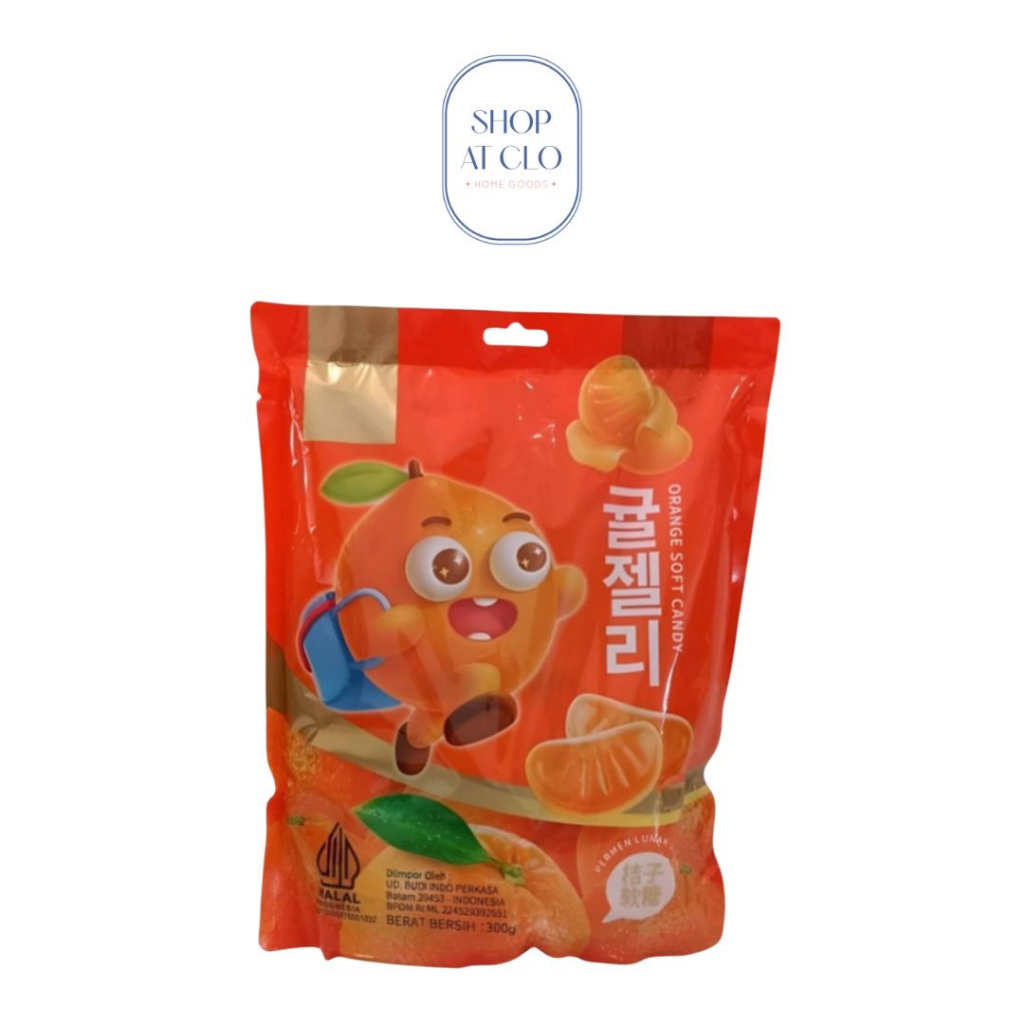 

TYL Orange Soft Gummy Candy 300gr
