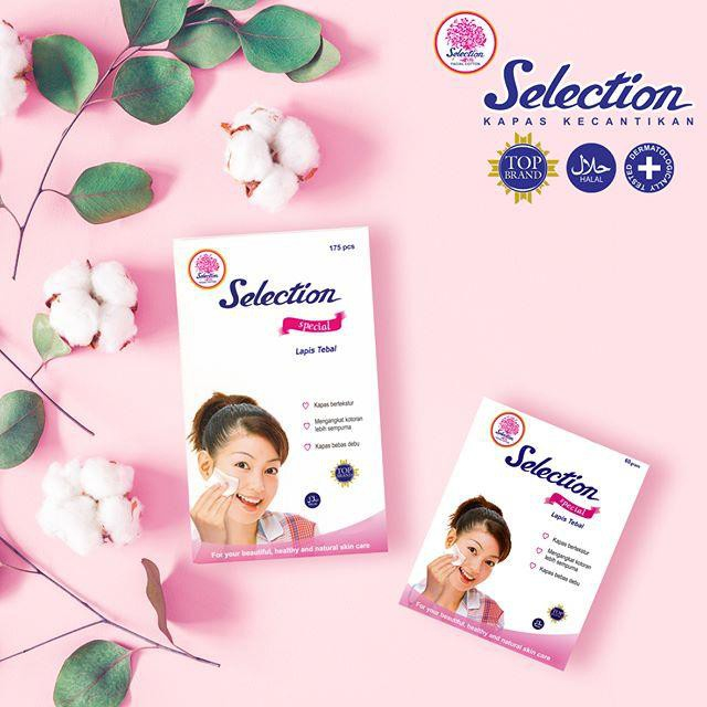 Selection Special Facial Cotton / Kapas Lapis Tebal