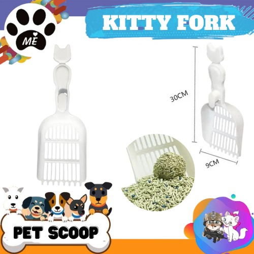 Pet Scoop &quot;KITTY FORK&quot; Serokan Pasir Kucing
